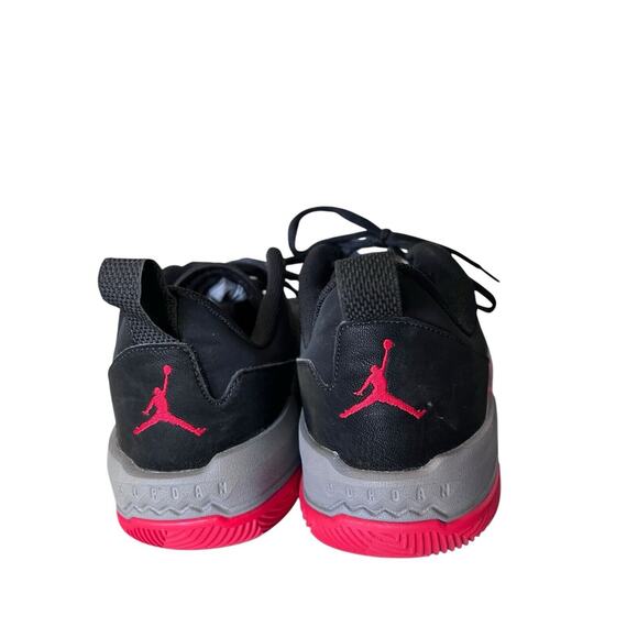 10.5 Nike Men\'s Jordan One Take 4 Black Red Low Basketball Shoes DO7193-061 main image 6